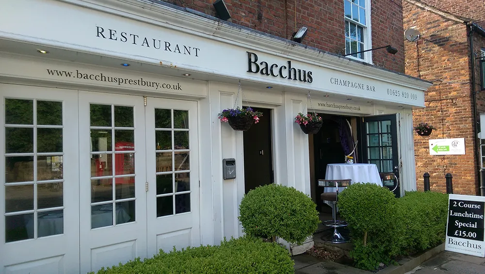 Bacchus Restaurant – Prestbury — official feature image