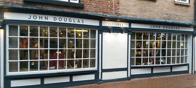 John Douglas Menswear — official feature image
